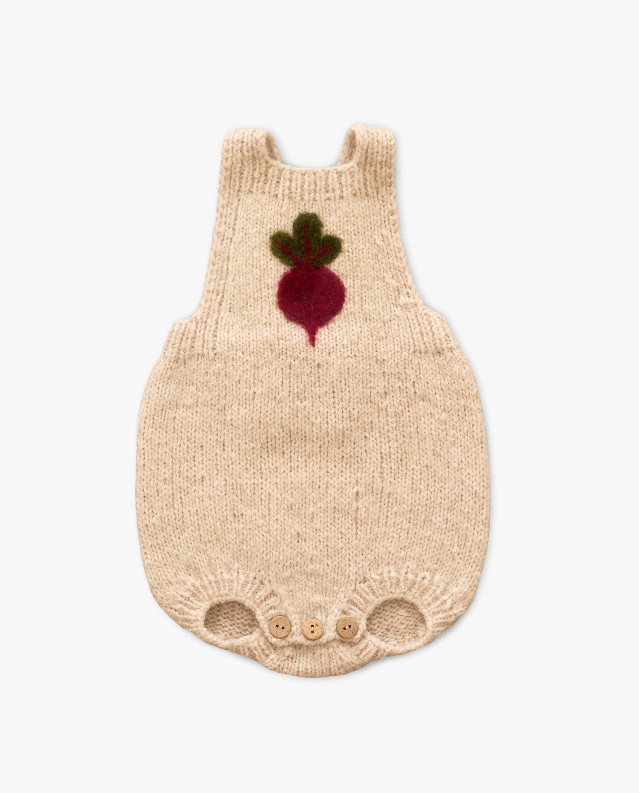 Beet romper | Wheat