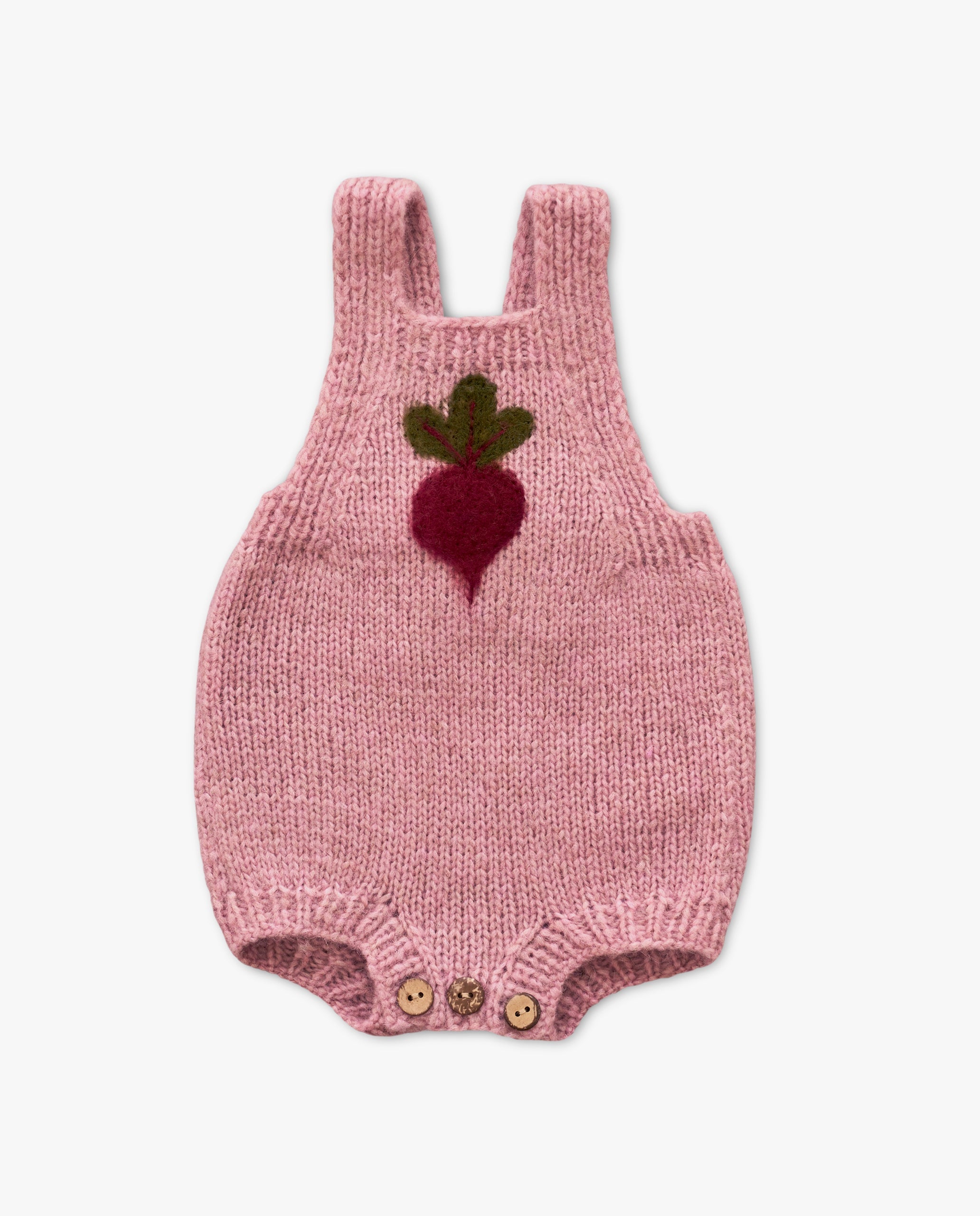 Beet romper | Powder Pink