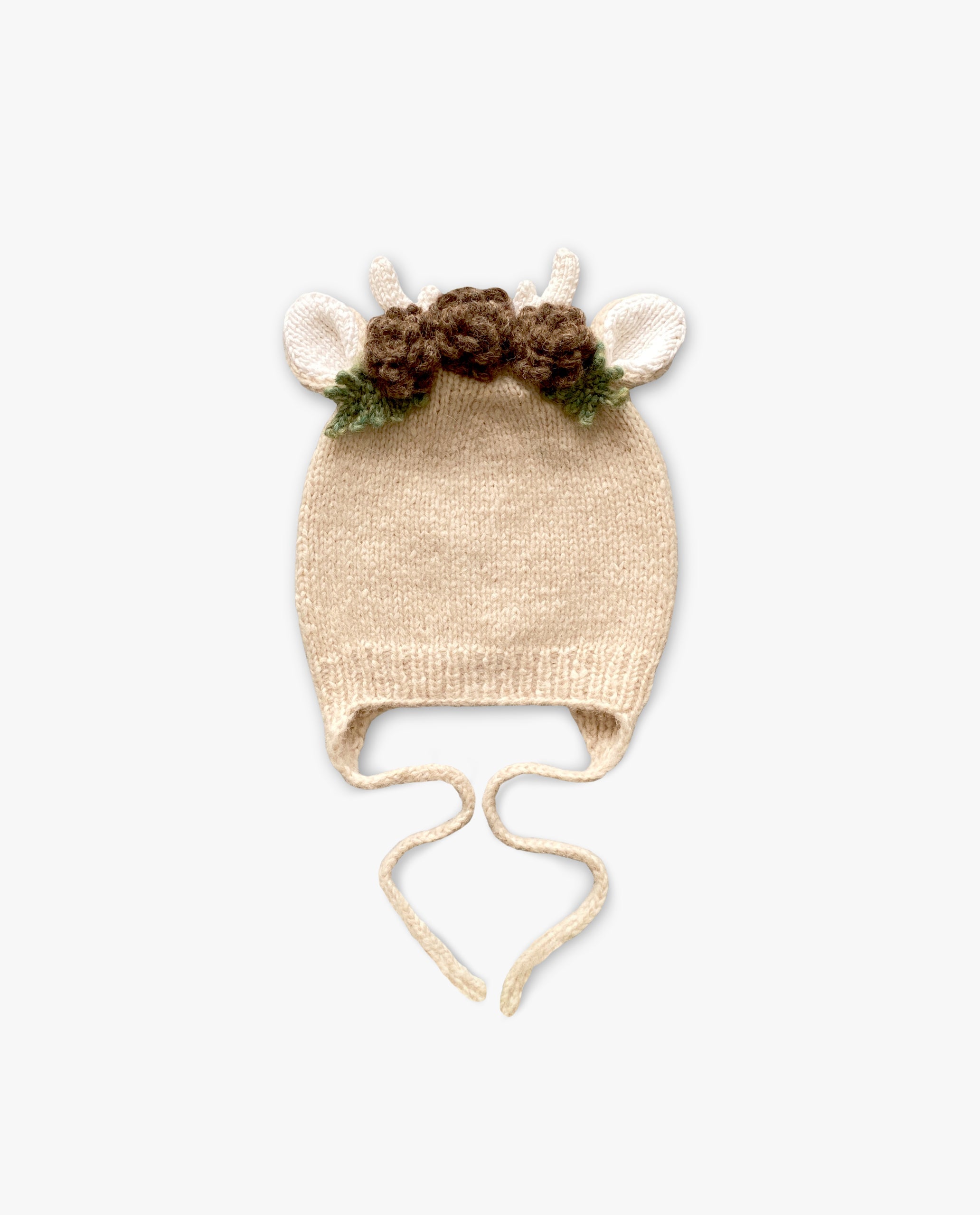 Deer Hat with cones | Wheat