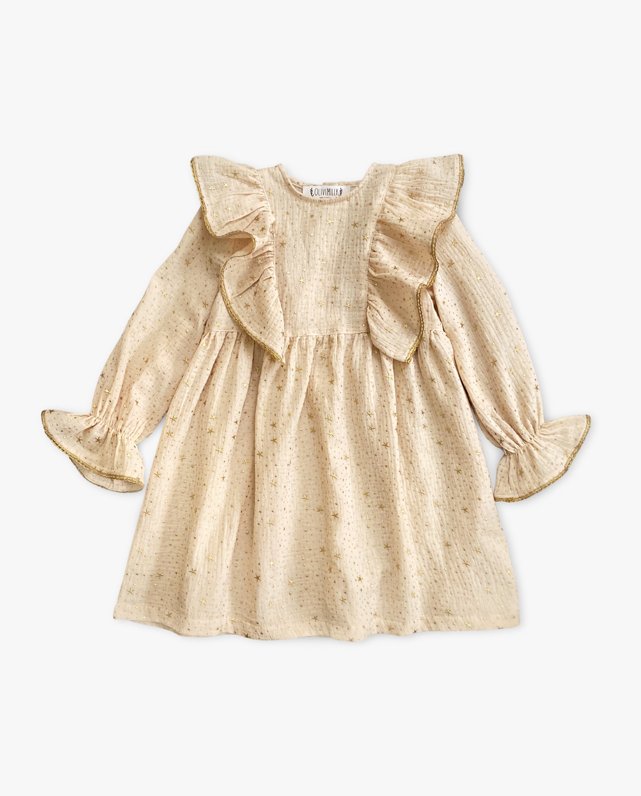 Stars Dress | Beige | In Stock