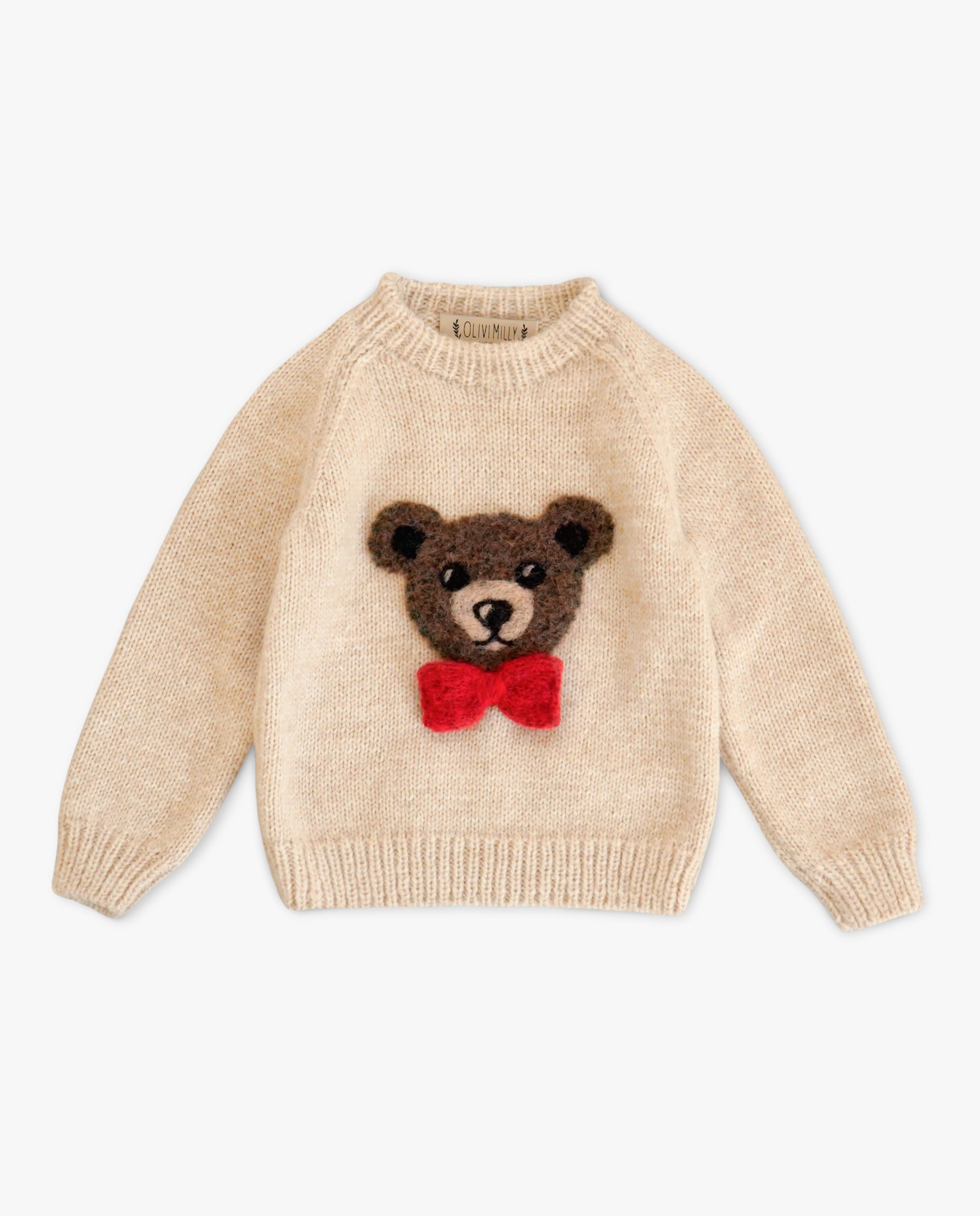 Bear Jumper | Wheat