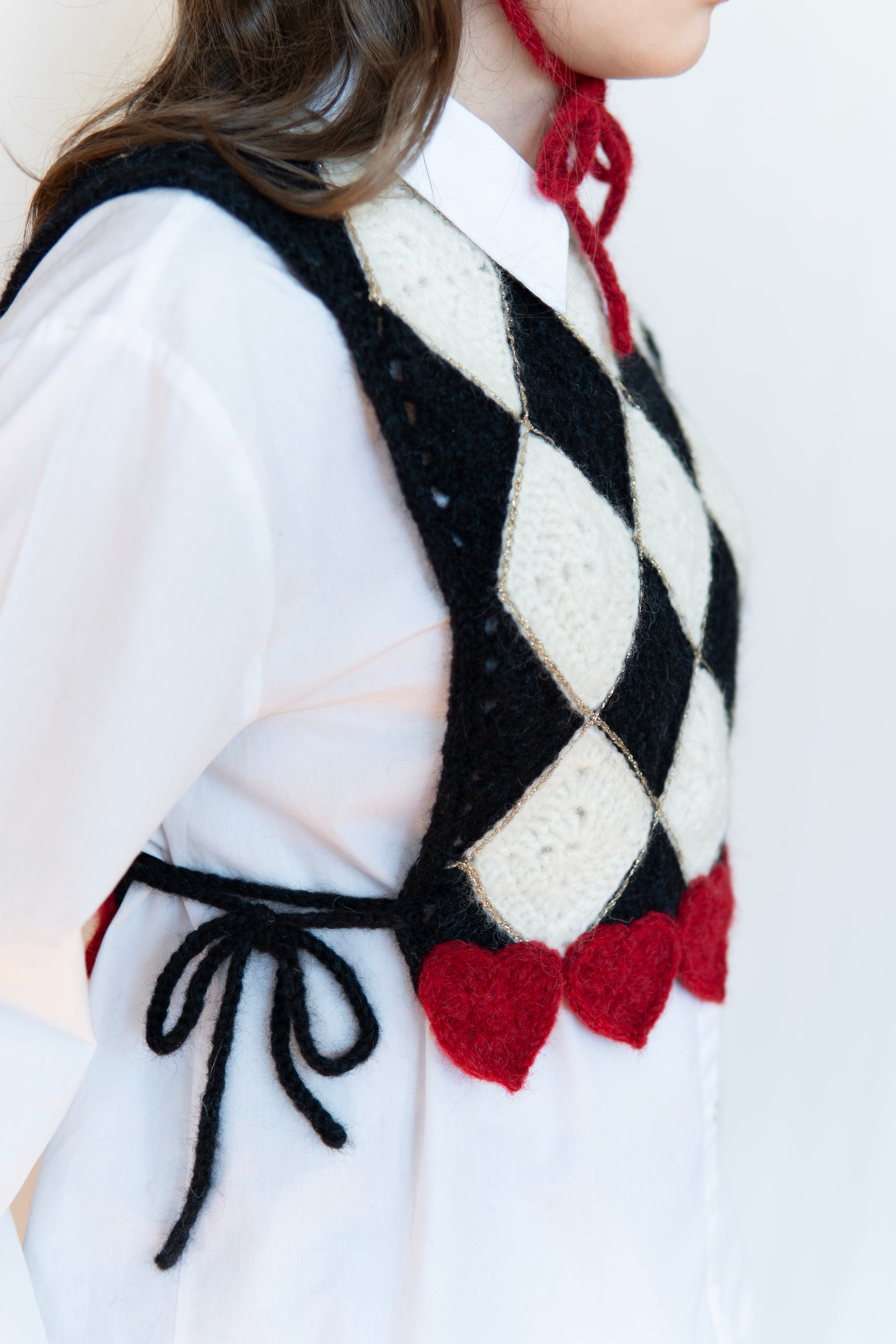 Mon Amour Crochet Vest | for kids & adult