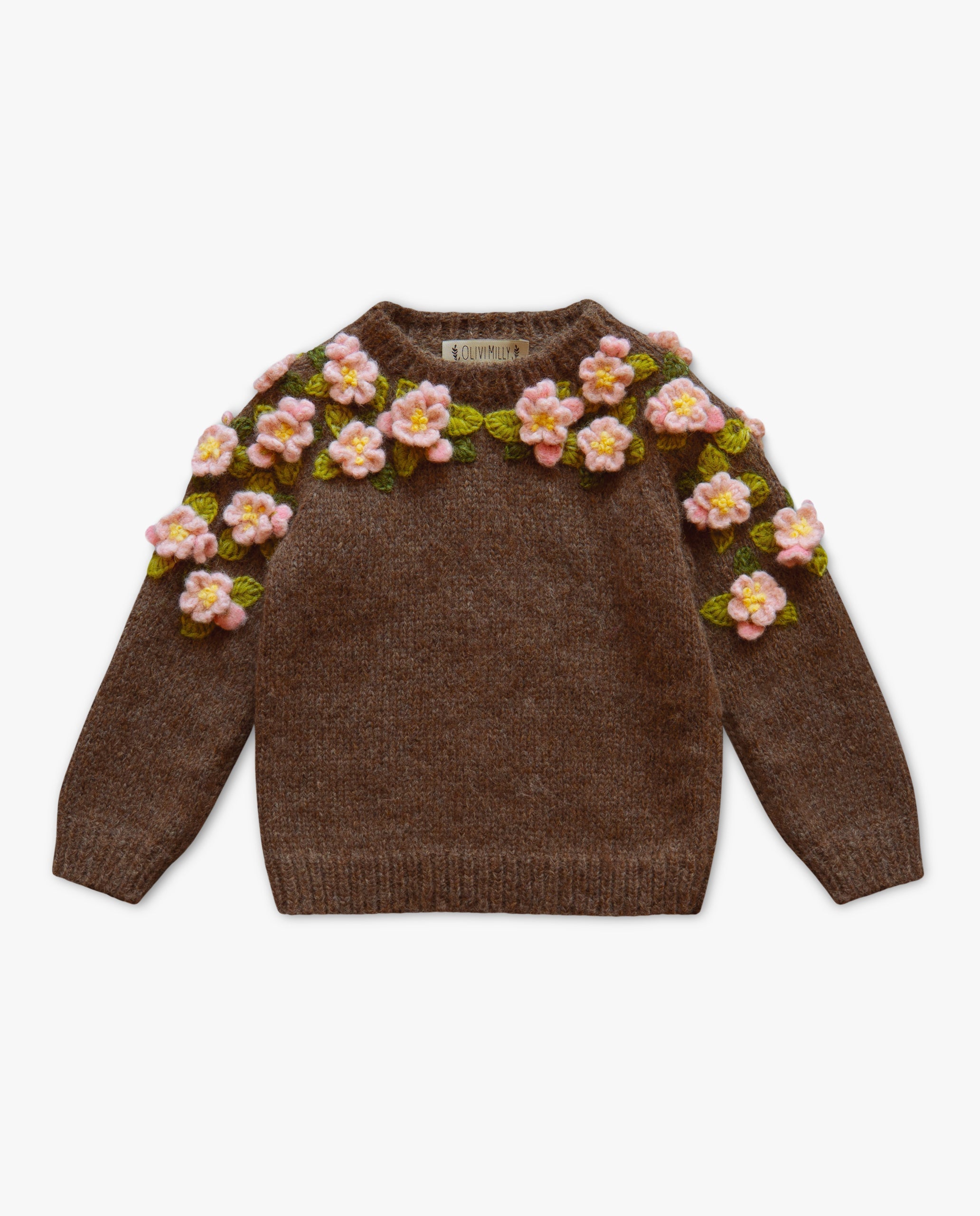 Apple Blossom Jumper | Brown