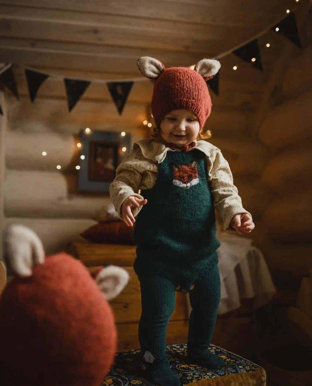 Fox hat | Red-orange