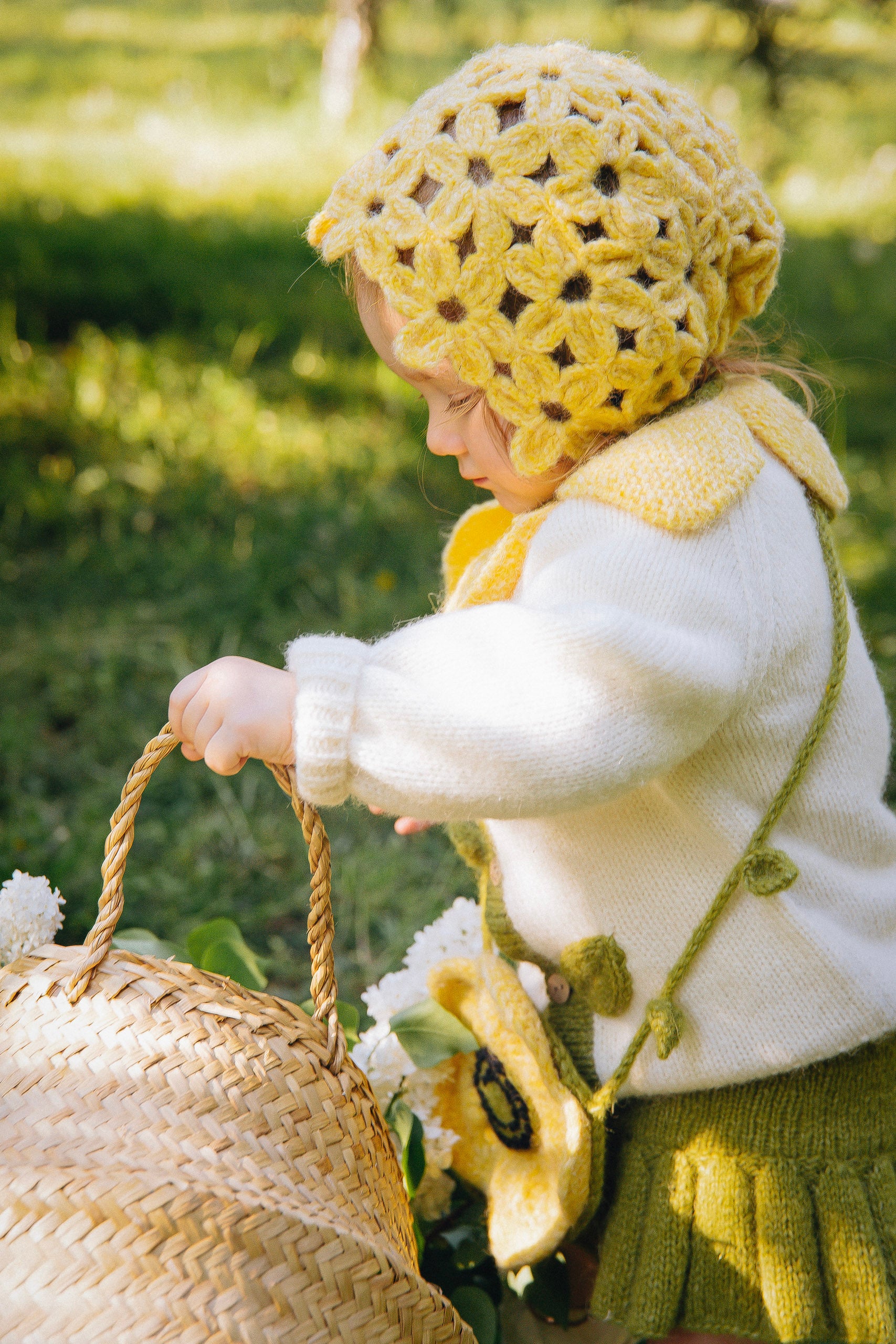Blossom bonnet | Lemon