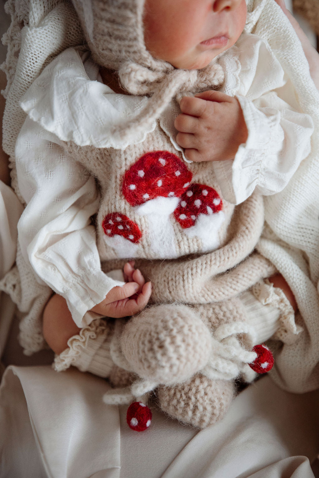 Mushrooms romper | wheat