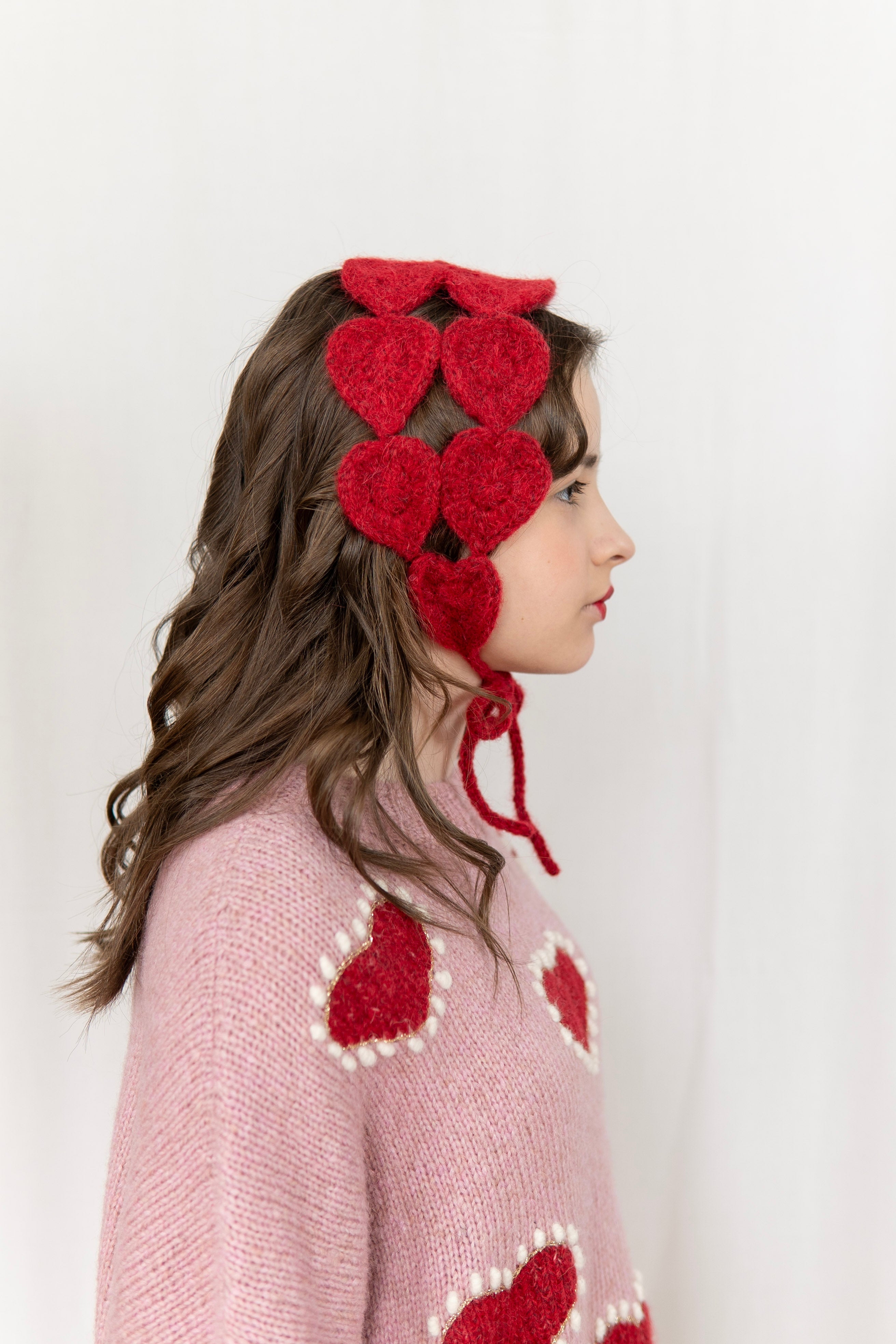 Mon Amour Ear Warmer | Red