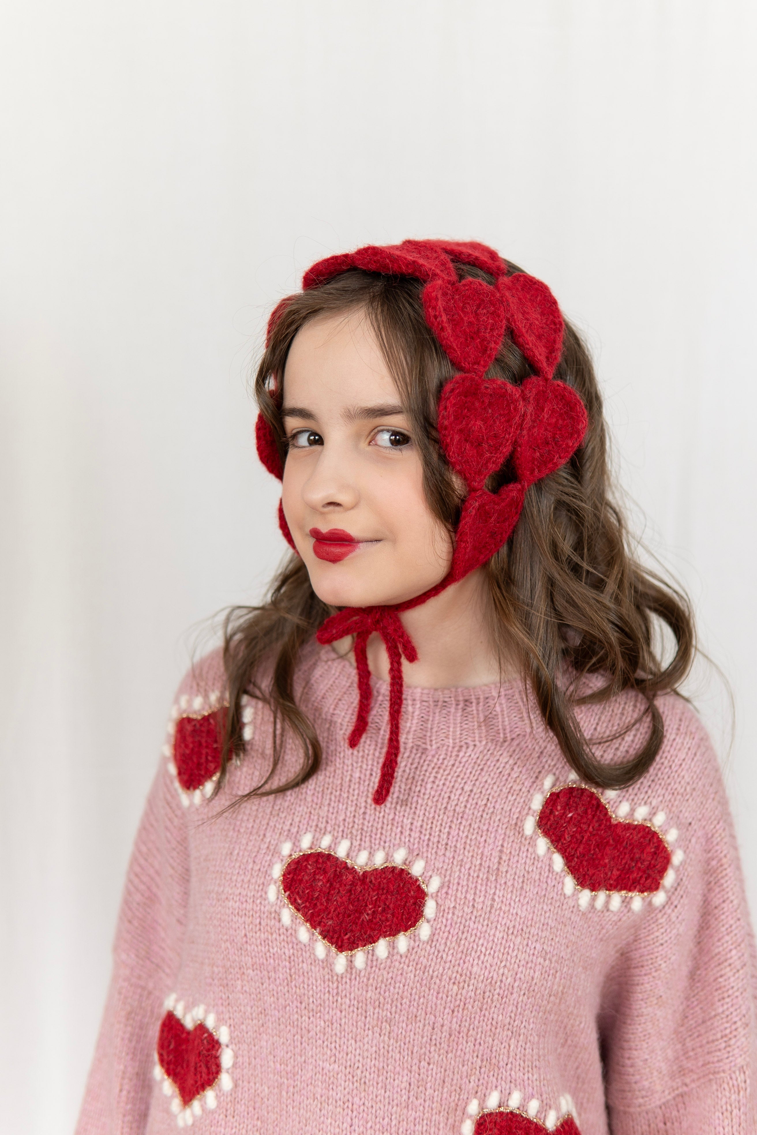 Mon Amour Ear Warmer | Red