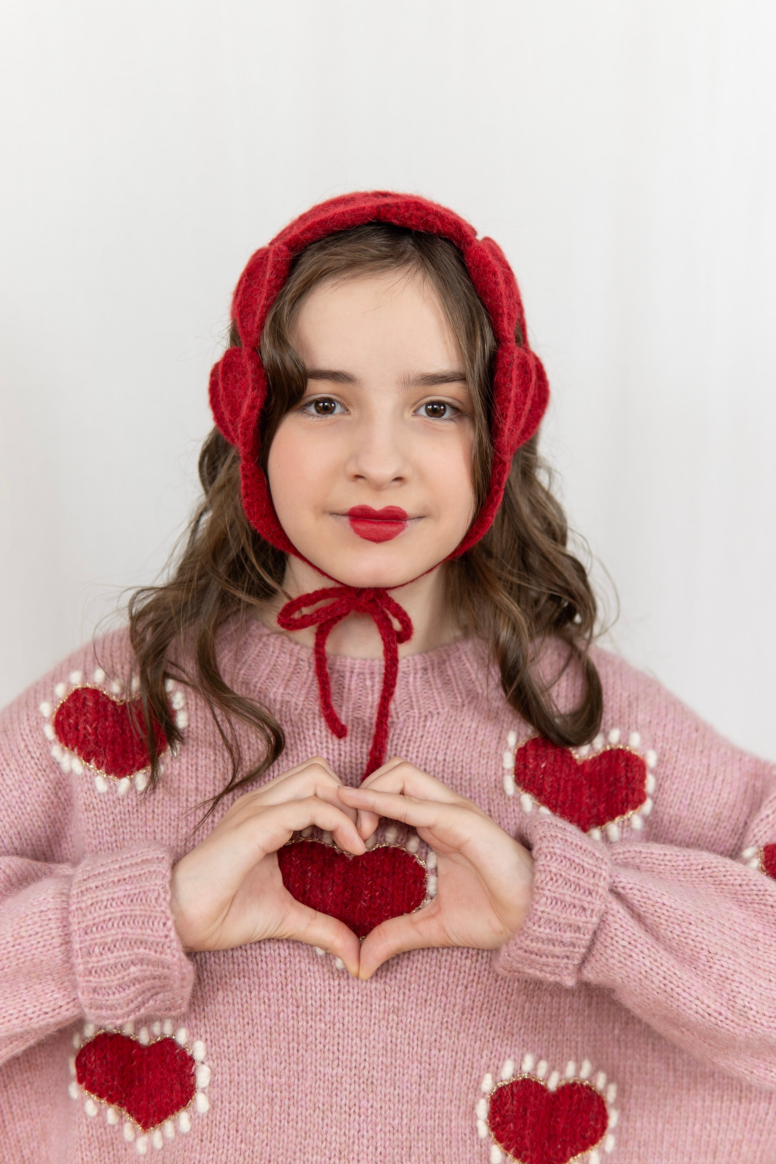 Mon Amour Ear Warmer | Red