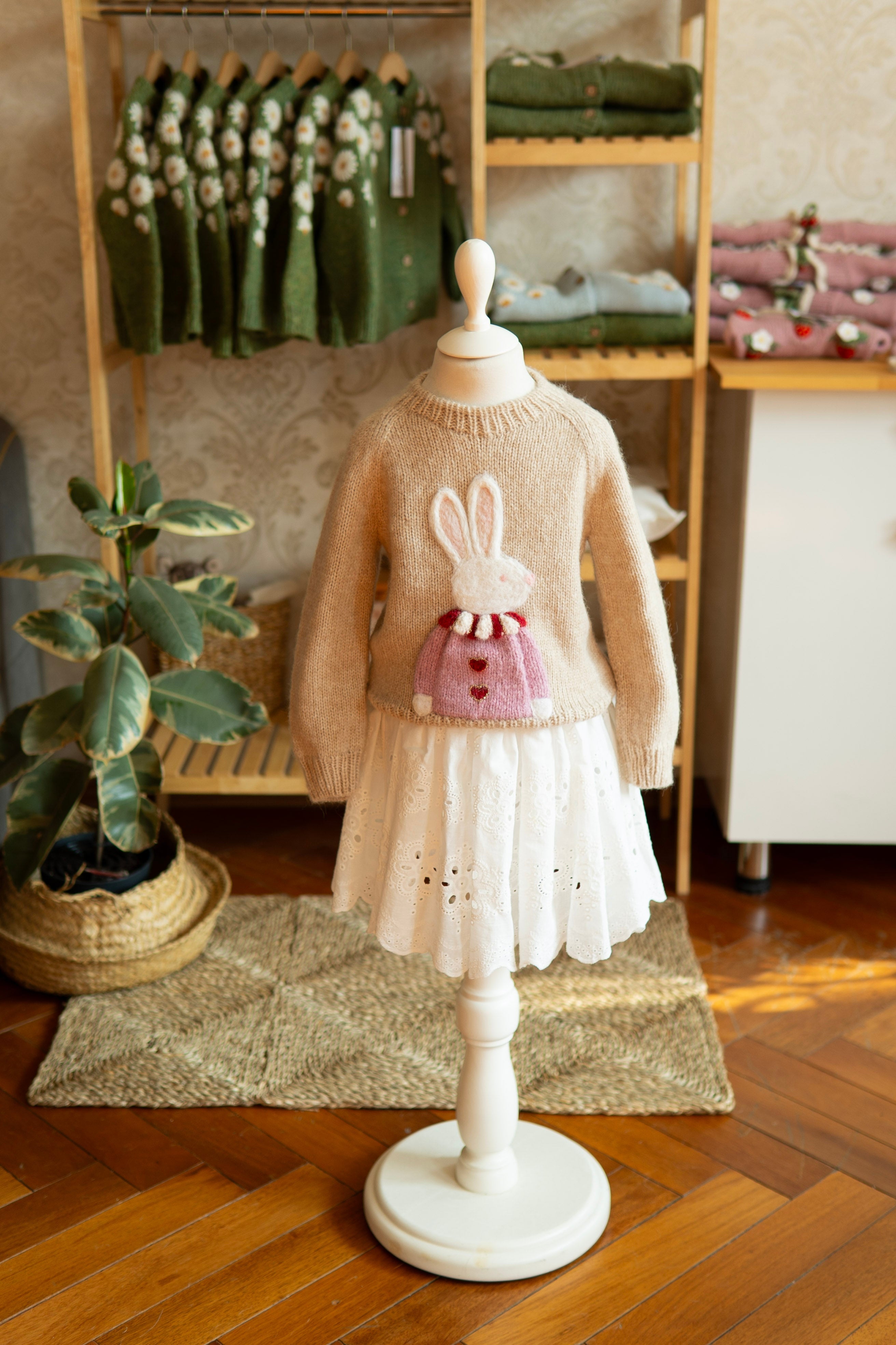 White Rabbit Jumper | Wheat