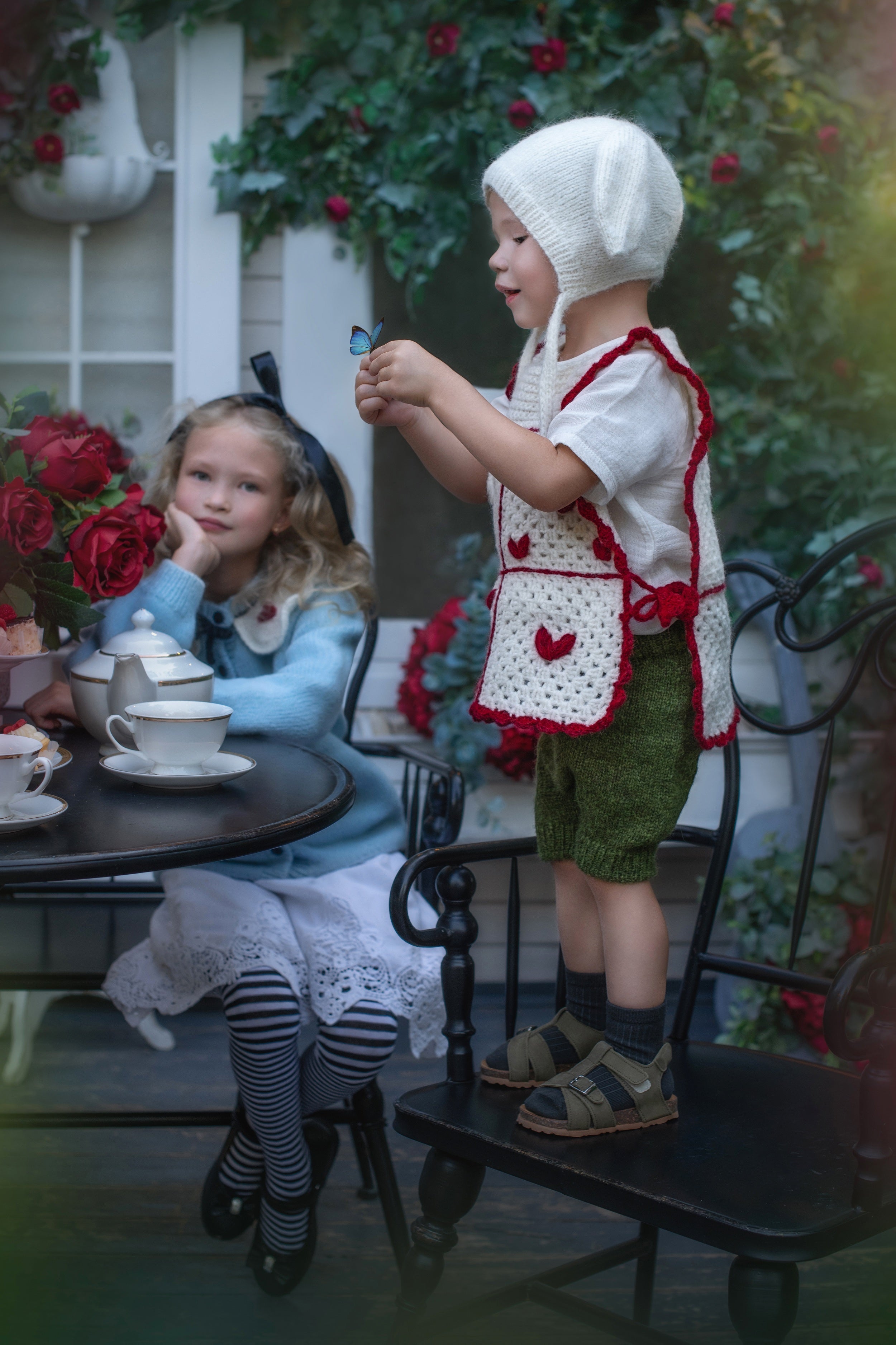 White Rabbit Bonnet