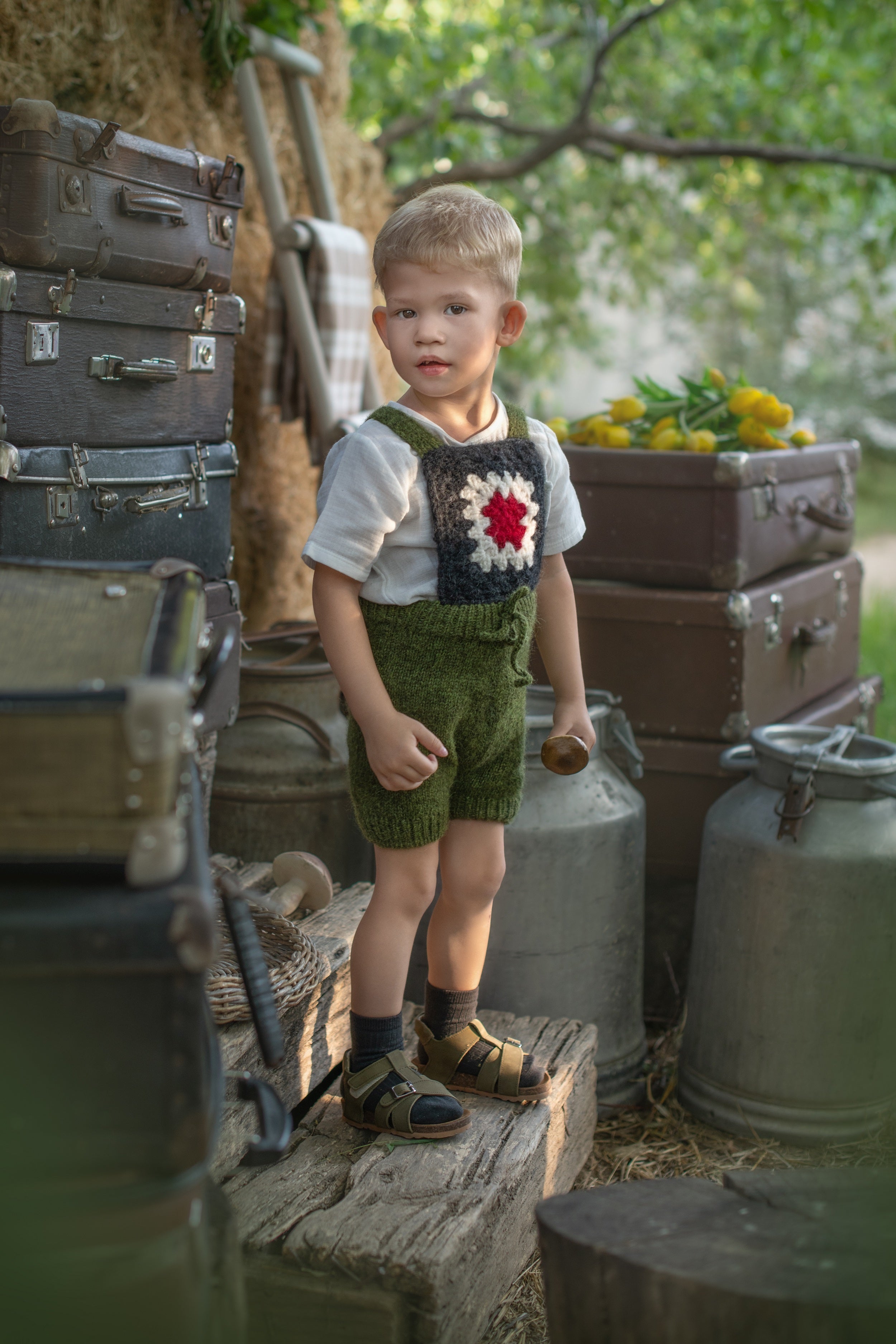 Wonderland Romper | Forest