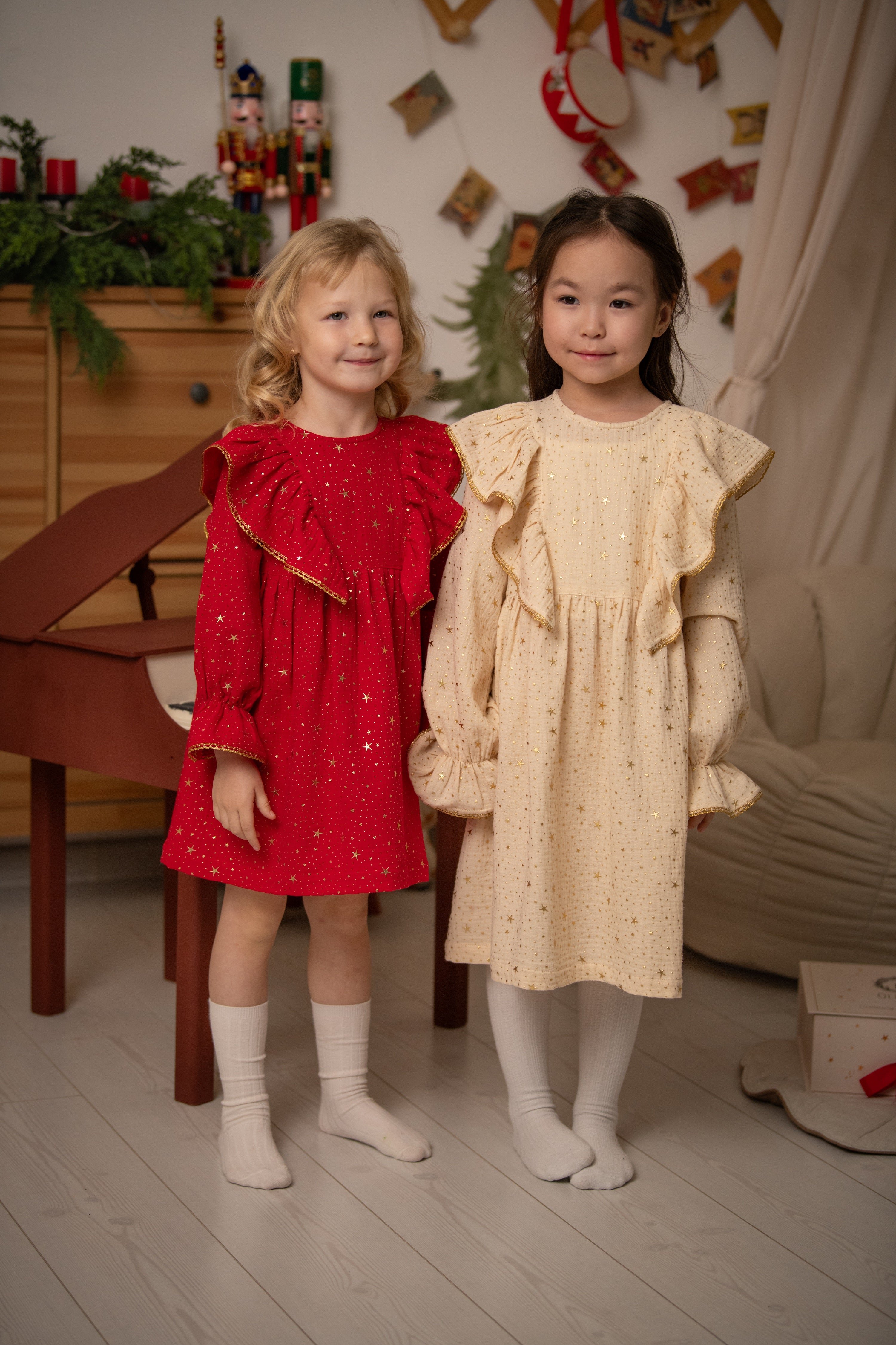 Stars Dress | Beige | In Stock
