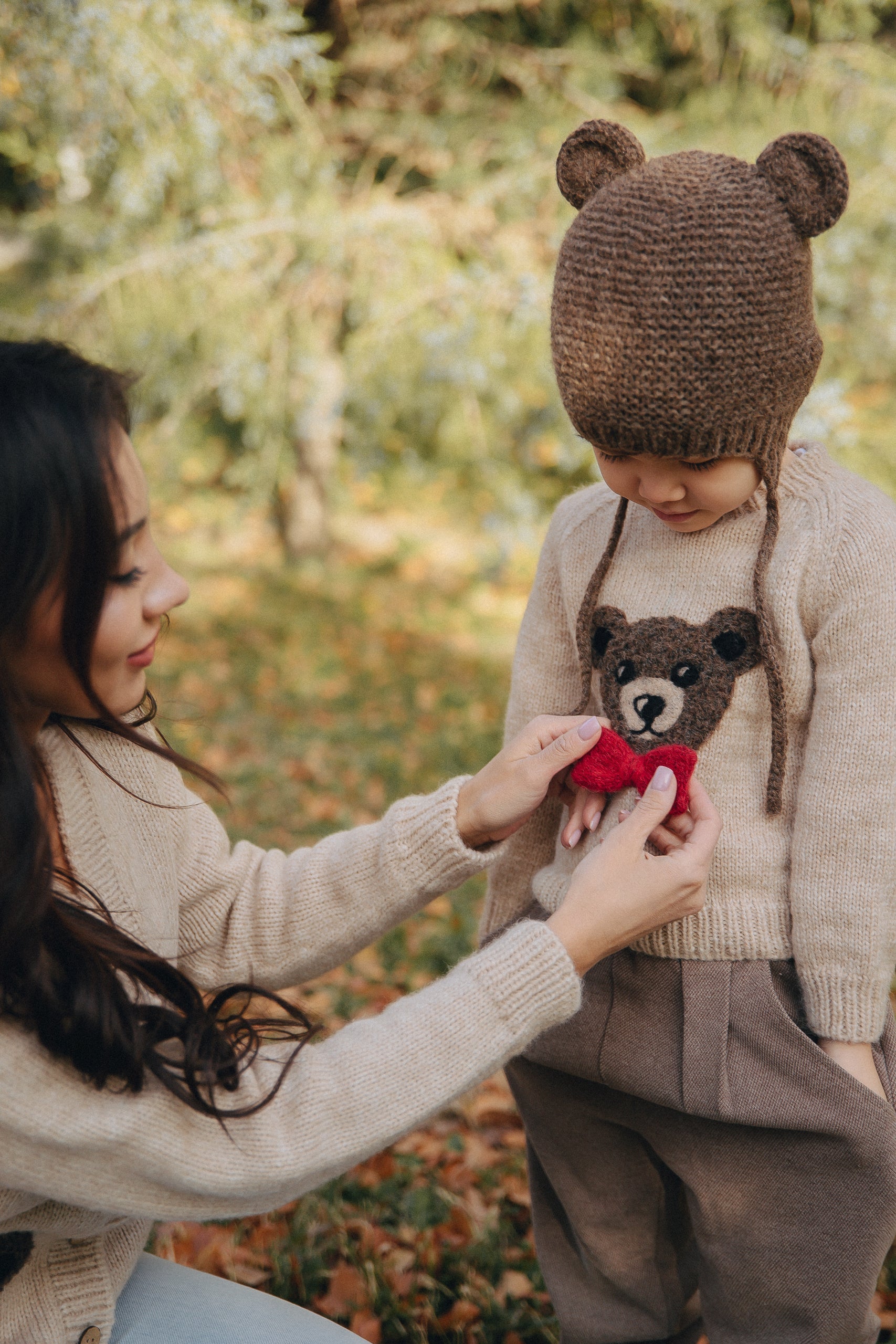 Bear Jumper | Wheat