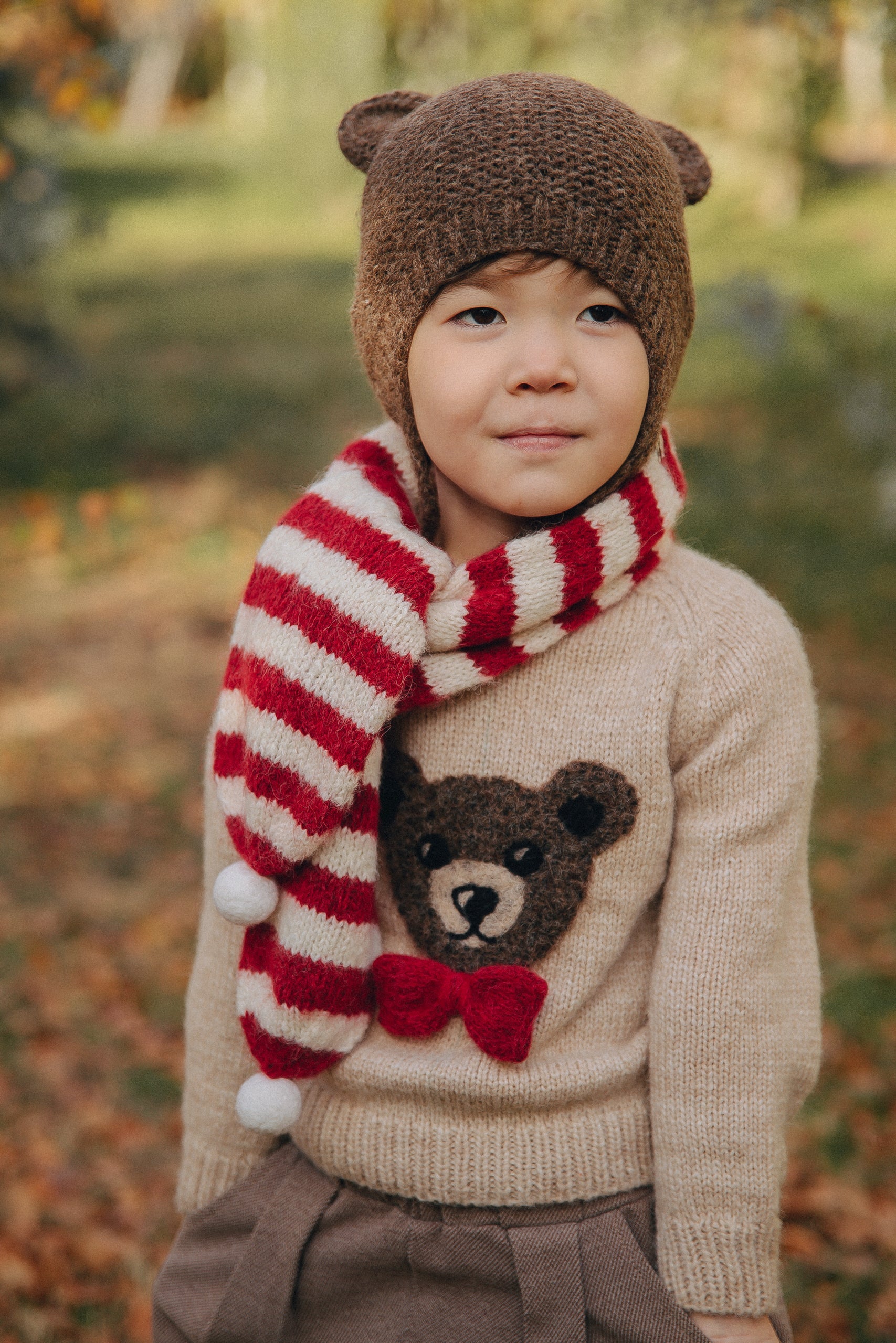 Bear Jumper | Wheat