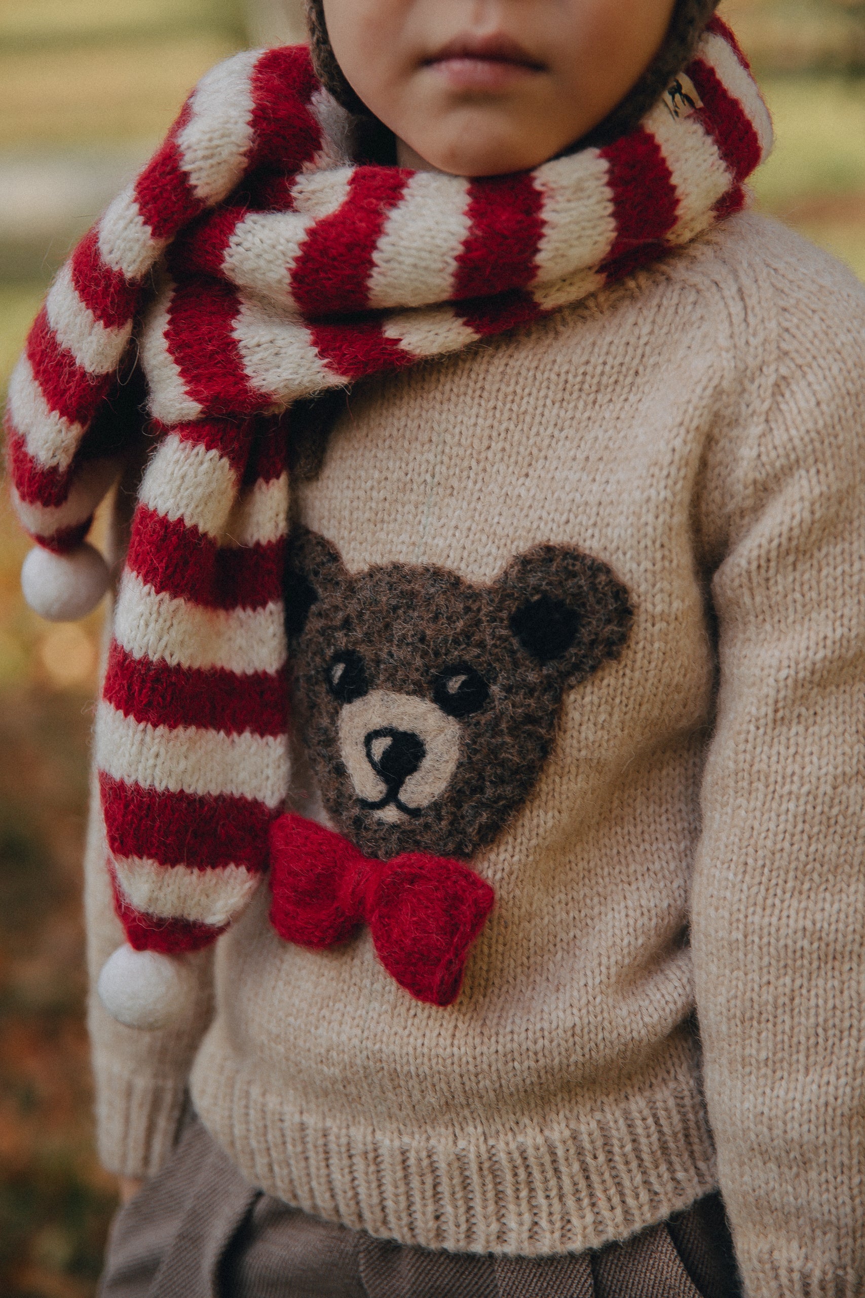 Bear Jumper | Wheat