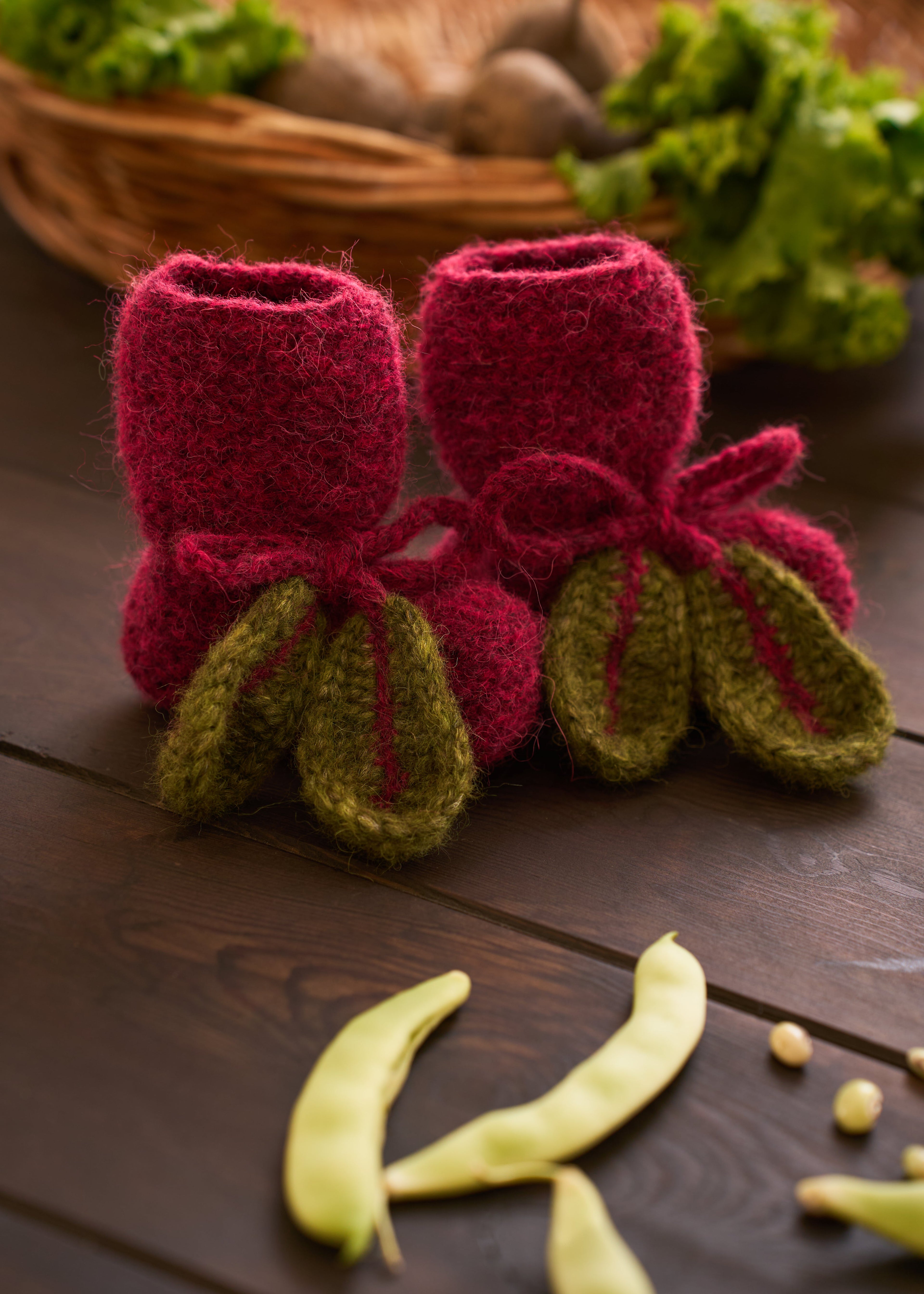 Beet booties | Beetroot