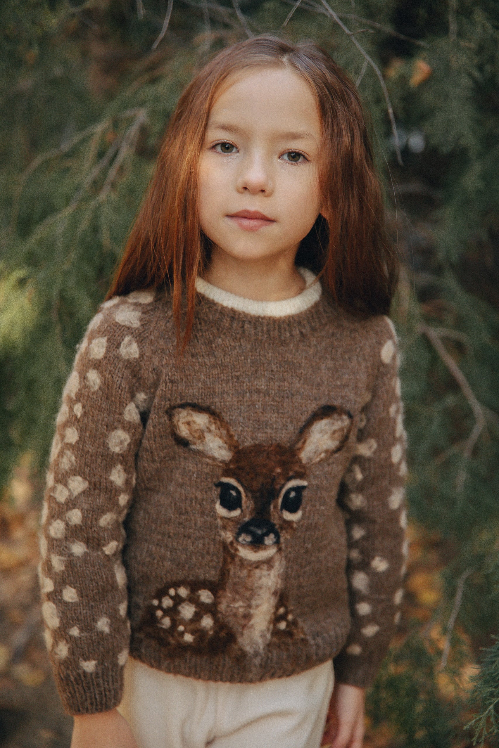 Deer Jumper | Brown