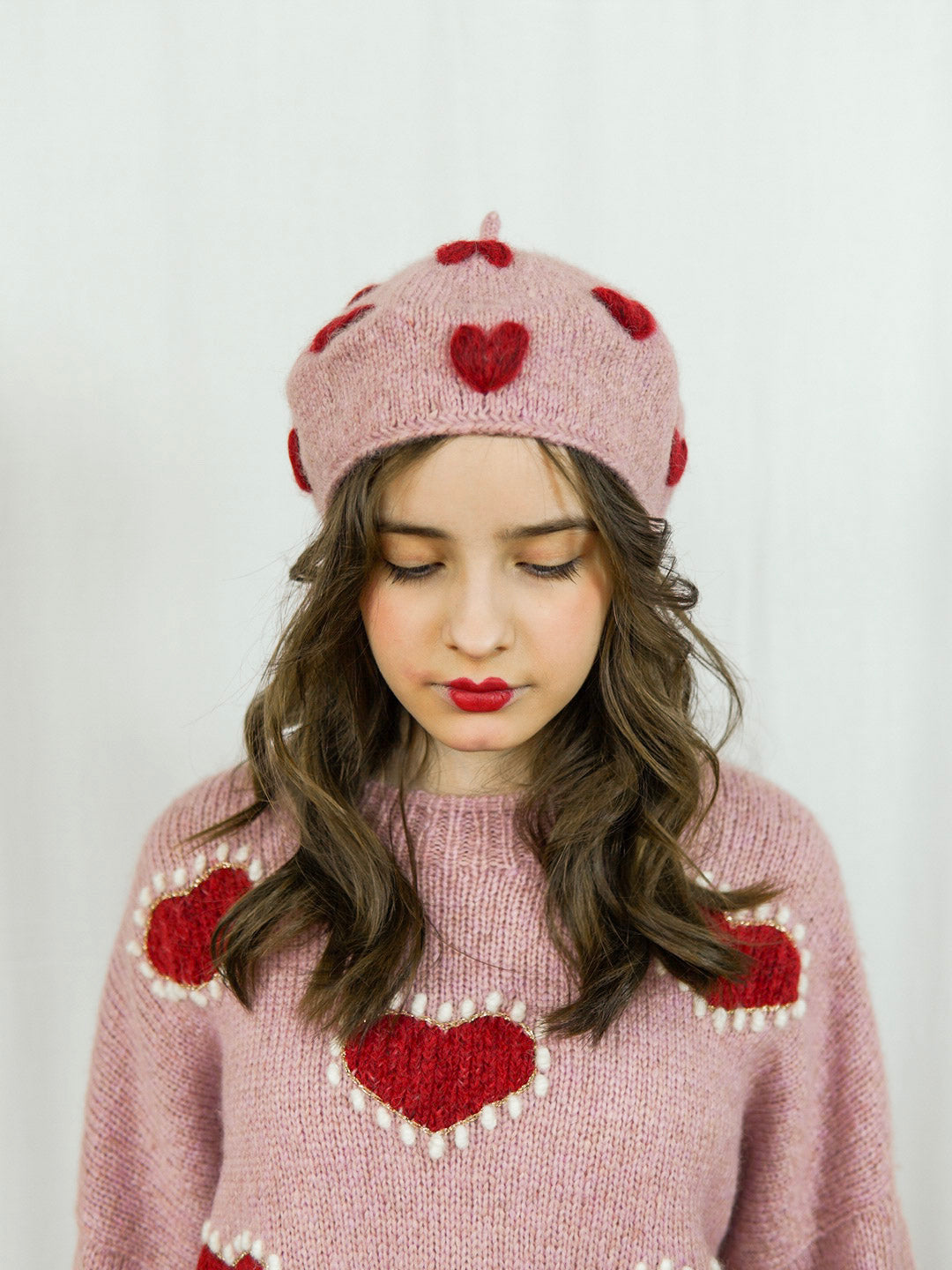 Sweetheart Beret | Powder Pink