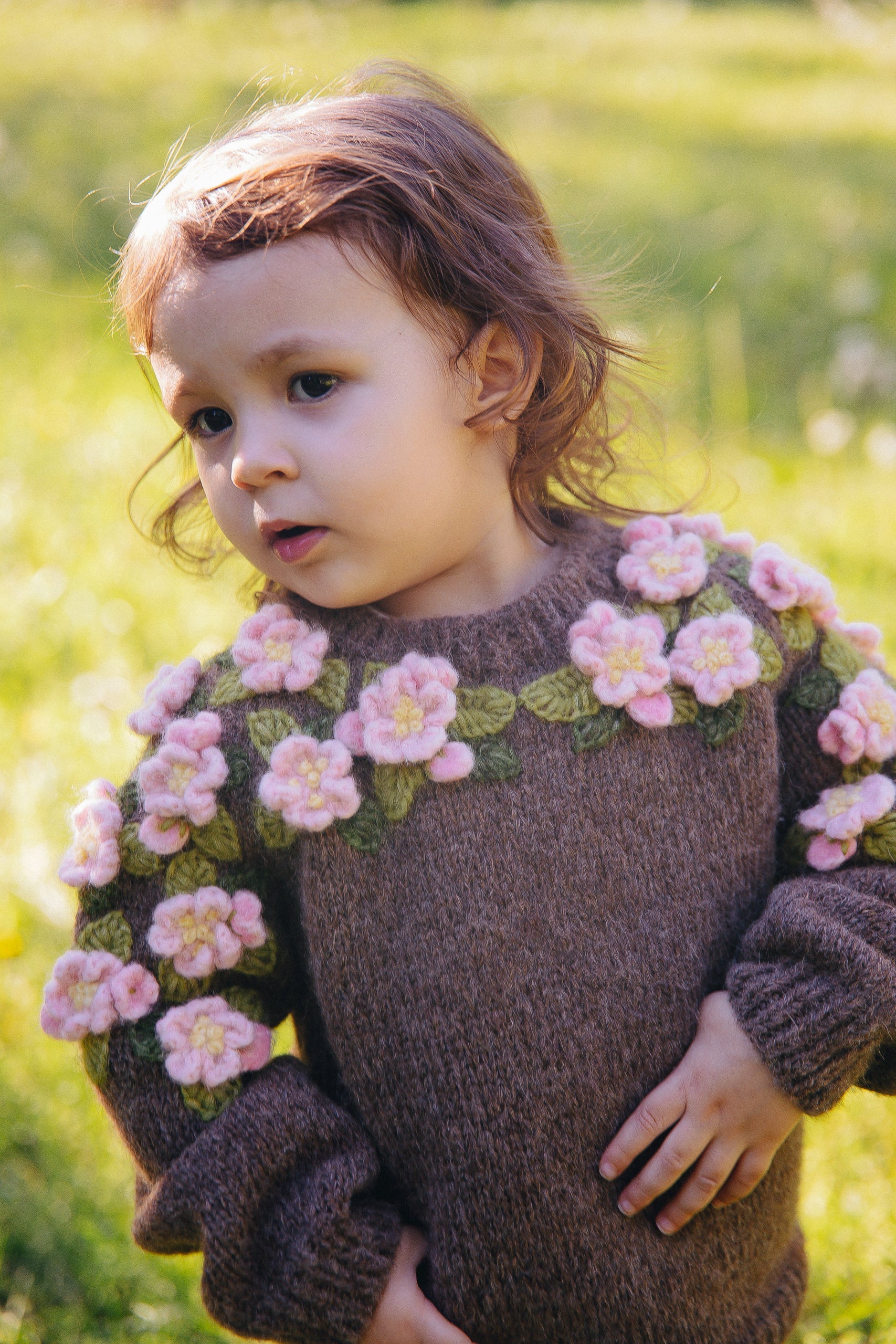 Apple Blossom Jumper | Brown