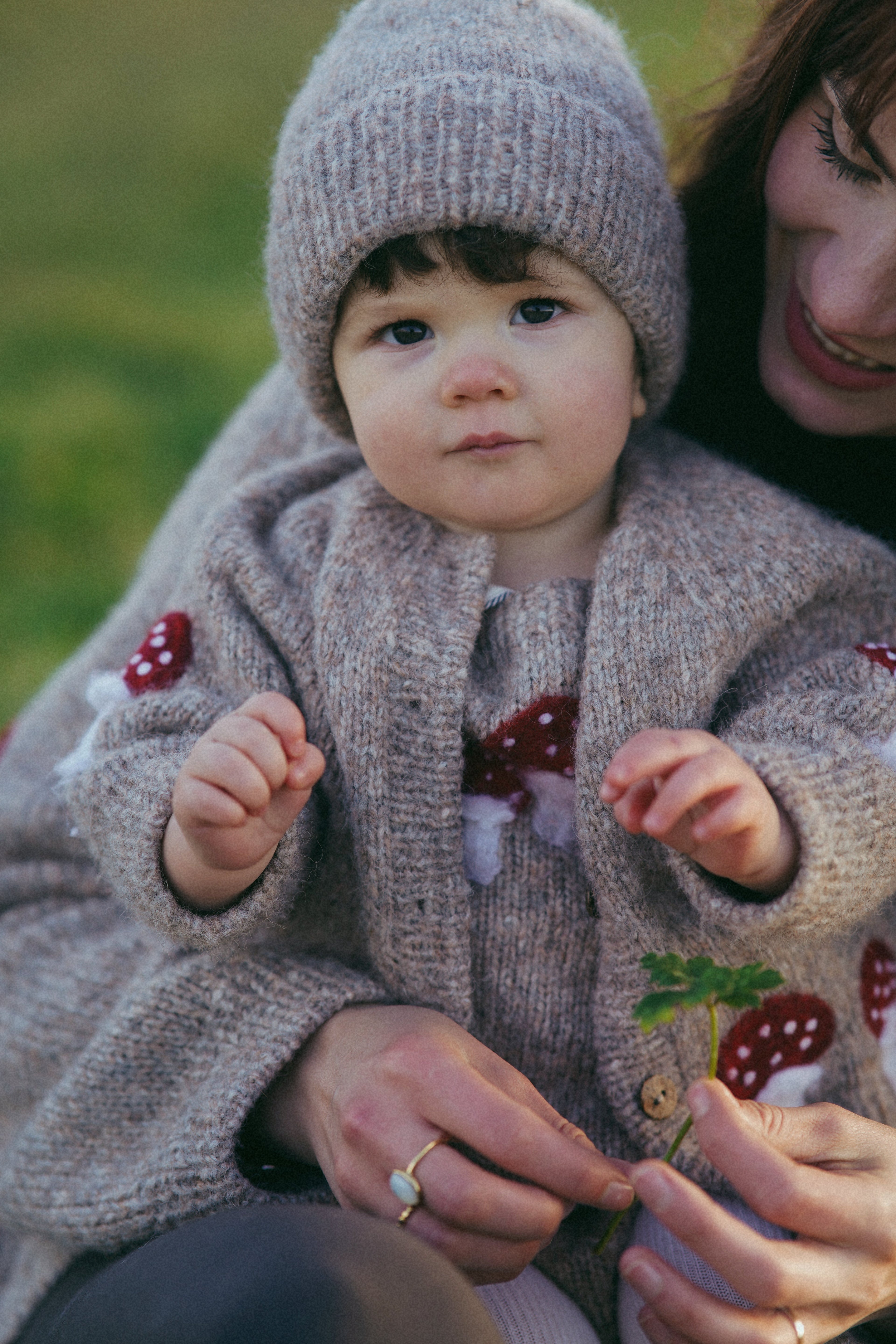 Mushrooms Hat | Beigebrown